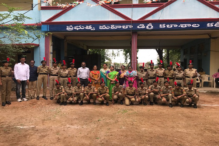 Government Degree College for Women, Karimnagar Group Photo of Government Degree College for Women Karimnagar